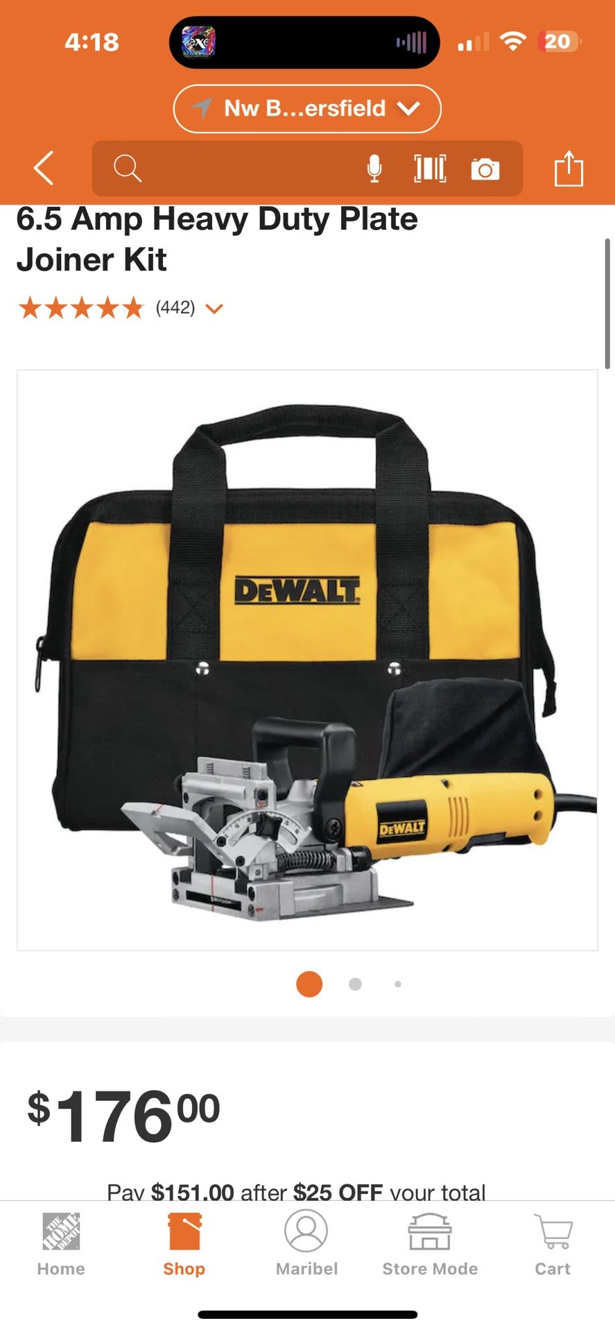Dewalt Plate Joiner Kit New