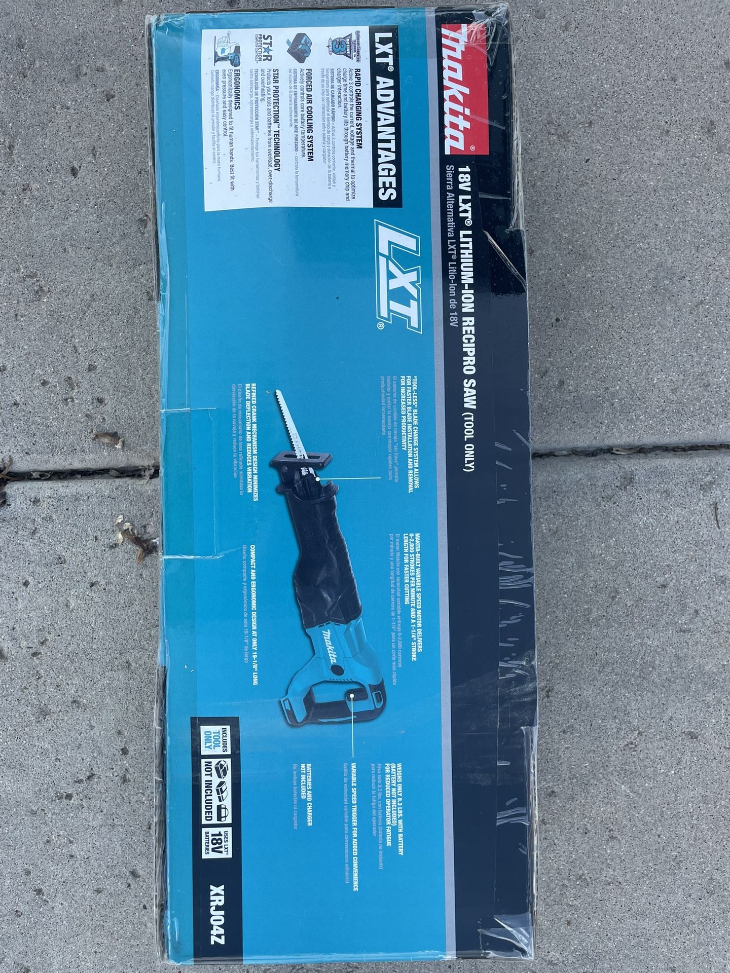 New Makita 18V LXT Lithium Ion -Recipro Saw
