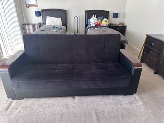 Sofa and Bed– Full Size Bed $149