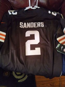 Sheduer sanders Cleveland Browns jerseys