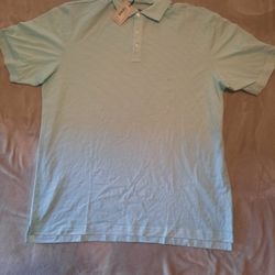 Peter Millar Striped Polo New With Tags XL