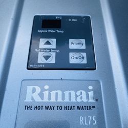 Rinnai  Tankless Water Heater 