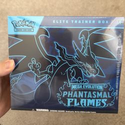 Pokémon TCG Phantasmal Flames ETB – Sealed, Never Opened