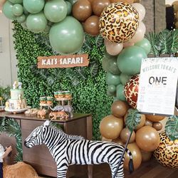 Safari Theme Birthdays Decorations 