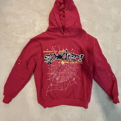 Fuschsia Pink Spyder Hoodie 