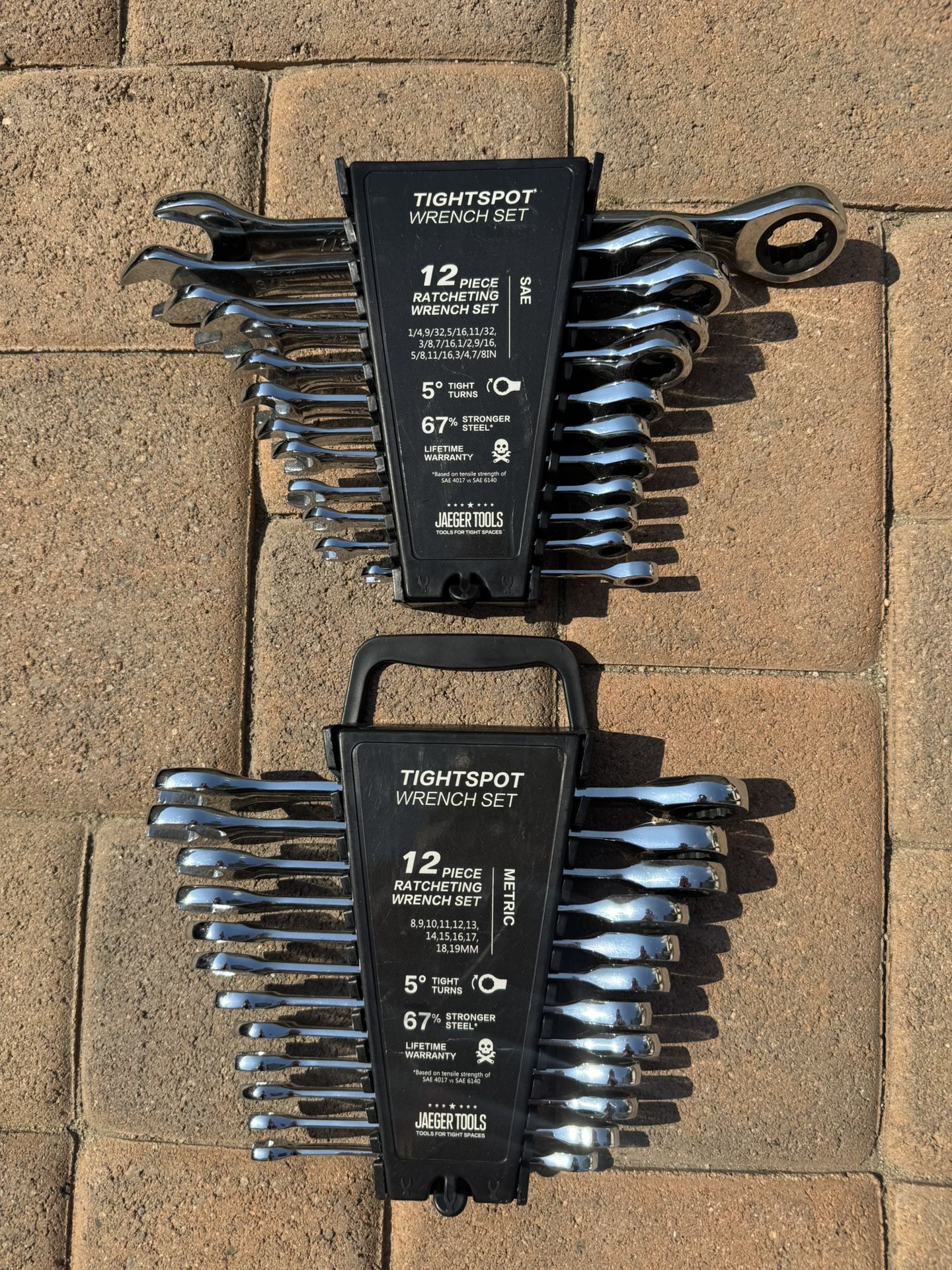 24pc IN/MM TIGHTSPOT Ratcheting Wrench Set - MASTER SET