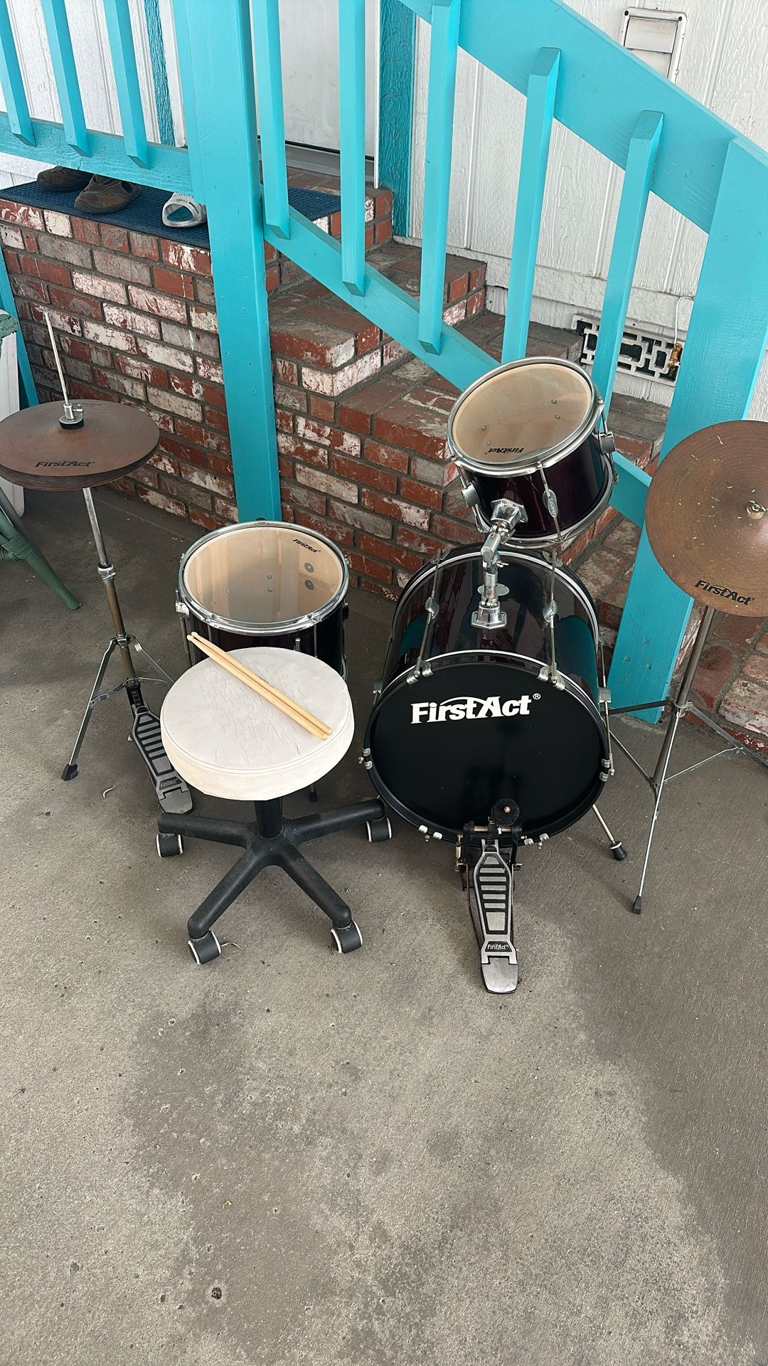 First Act Drum Set
