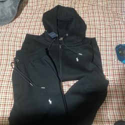 black polo ralph lauren set