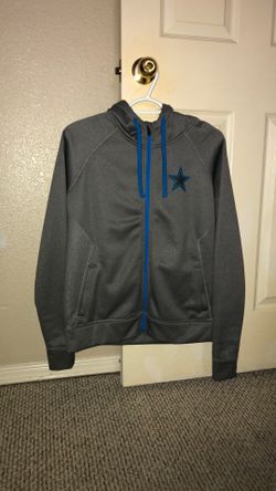 Cowboys Woman Small Zip Up Sweater 