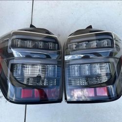 10-22 Toyota 4Runner LED Tail Lights Luces Traseras Calaveras Micas Faros Lamps 