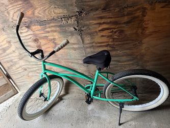 Mint Green Beach Cruiser Bicycle
