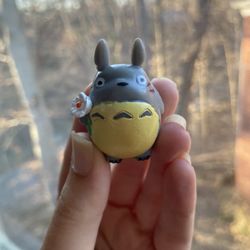 3-5cm Anime My Neighbor Totoro No Face Toy Hayao Miyazaki Mini Garden PVC Action Figures Kids Toys  Please check my selling page for other clothes, lu
