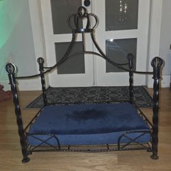 Royal Pet Bed – Hand-Forged Wrought Iron Frame – $75