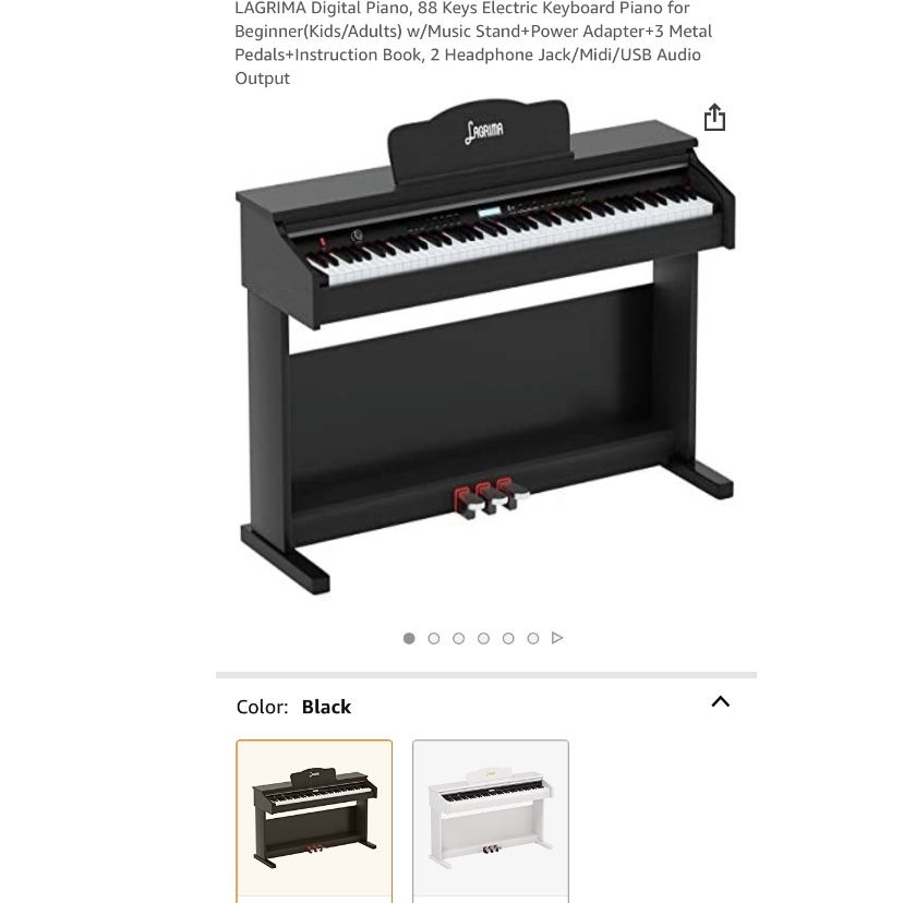 Lagrima digital piano 88 key deals