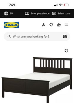 IKEA HEMNES King Bed Frame – BRAND NEW & SEALED 📦