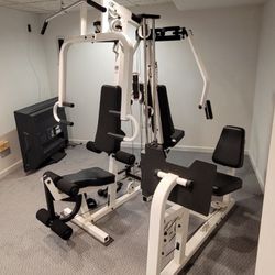Tuff Stuff Gym w/ Leg Press 200lbs - Deliver & Install