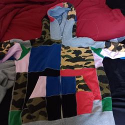 Colorful Bape Hoodie No Trades