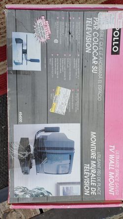 TV Mount Ultimate space saver for 21" TV up to 75 pounds