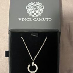 Vince Camuto Ayla Pendant Necklace (Silver)