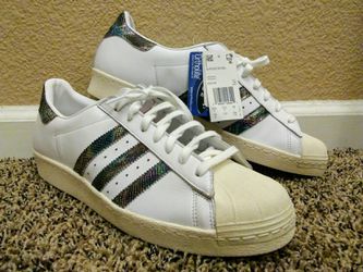 Men's Size 13 Adidas Superstar 80s Snakeskin Shoes New With Tags for Sale in CA - OfferUp