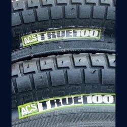 20” Inch ACS TRUE 100 NOS Tires 