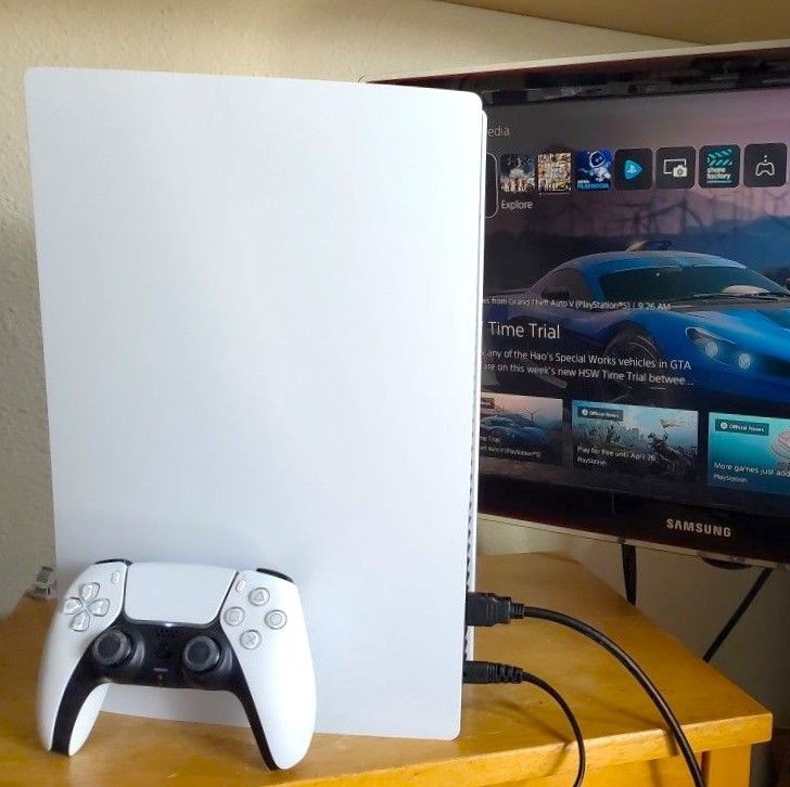 PlayStation 5 Console and Controller