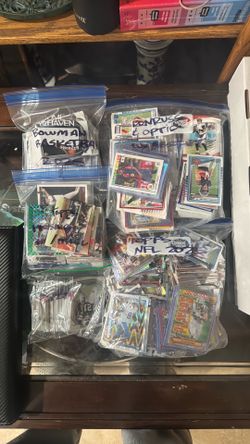 Sports cards.
