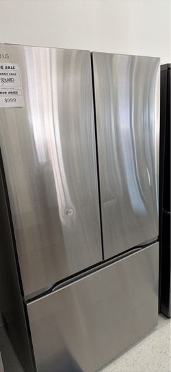36 in. 25 cu. ft. Counter-Depth MAX with Zero Clearance 3-Door French Door Refrigerator with Thin Door Design