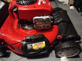 Mike New  Troy-Bilt Self Propelled Mower With Bagger