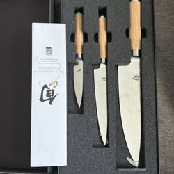 Shun Classic Kitchen knives Blonde New