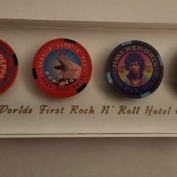 Hard Rock Casino Chip Set