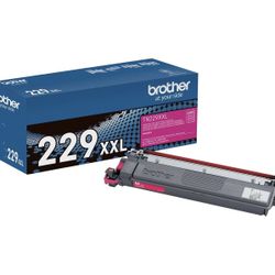 Brother Genuine TN229XXLM Magenta Super High Yield Printer Toner Cartridge - Print up to 4,000 Pages(1), Compatible with HL-L3295CDW, HL-L8245CDW, MFC