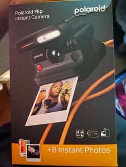 Polaroid instant flip camera