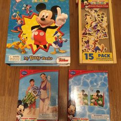 Disney Mickey Mouse NIB All for $25
