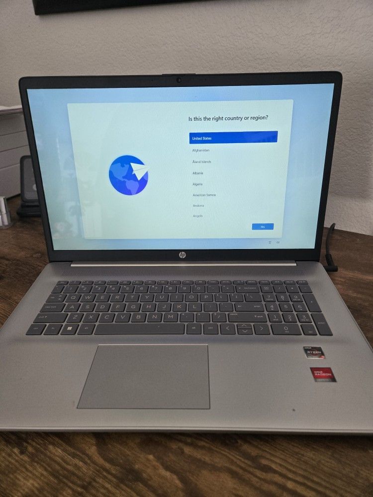 Computer Laptop/HP Laptop 17 Inch/cp3035cl/Ryzen 5/32 GB RAM/1 TB SSD