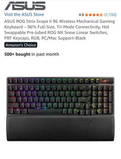 Asus ROG Wireless Gaming Keyboard