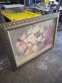 Painting with frame