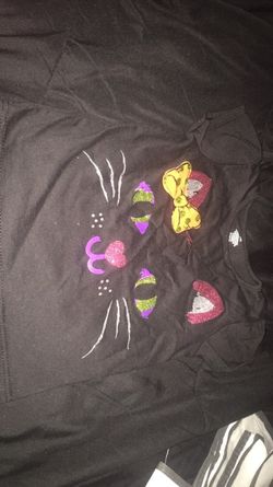 Halloween cat shirt