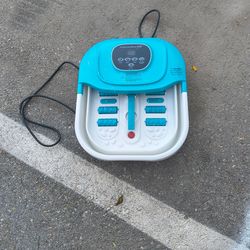 Electric Foot Spa Massager with Rollers