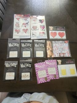 Temporary Tattoos+rhinestone Body Decals+pasties