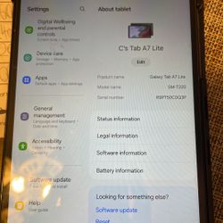 Galaxy Tab A7 Lite 