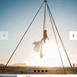 Circus/ Aerial Silks / Acrobatics Tripod - Steel Construction 