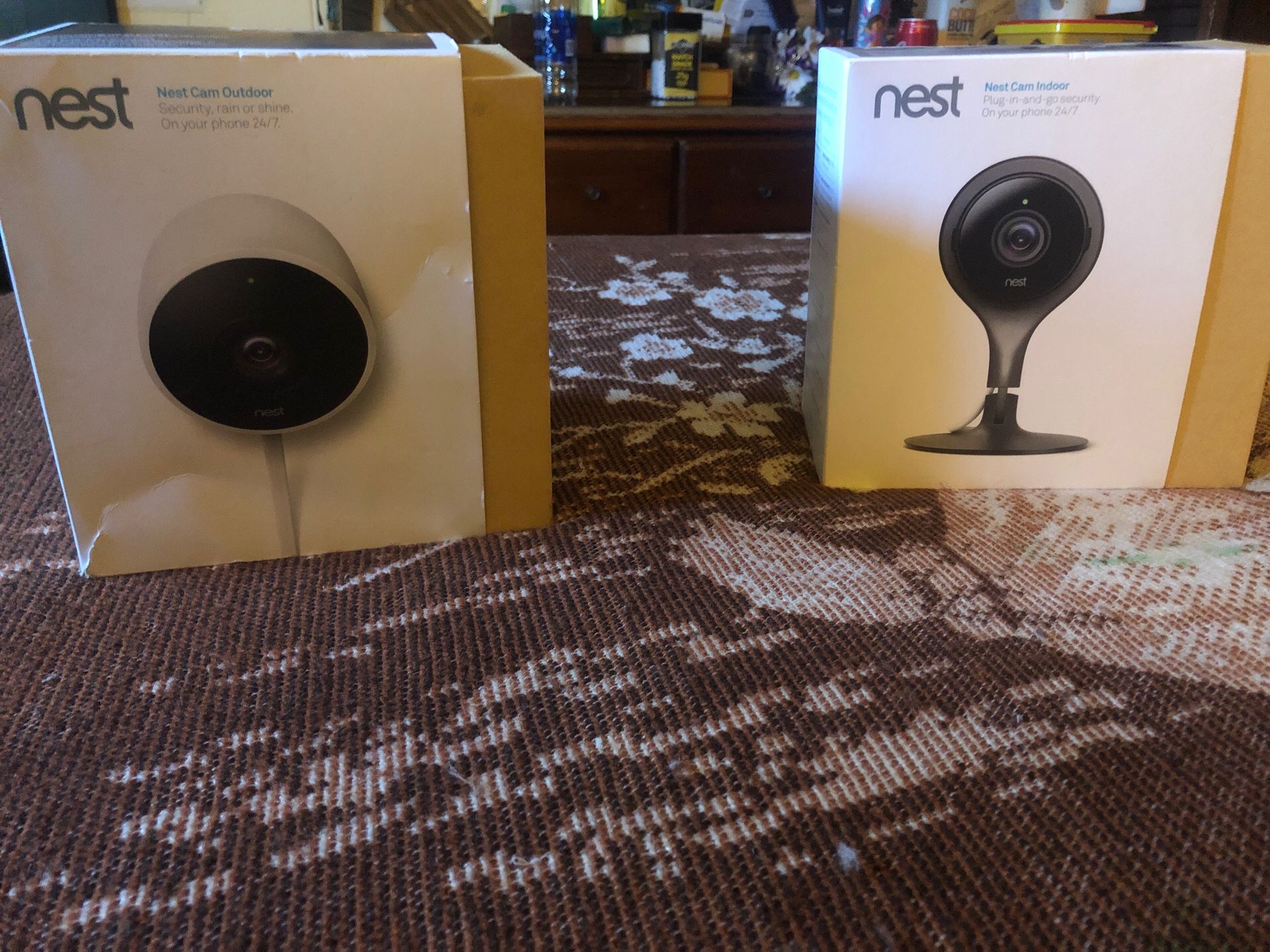 Nest security cameras