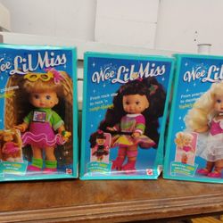 Vintage Lil Miss Dolls