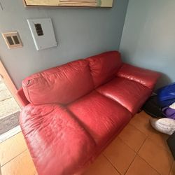Free Leather Couch