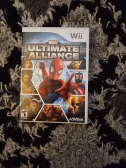 ULTIMATE ALLIANCE MARVEL GAME FOR WII