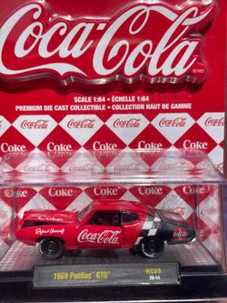 M2 Machines Coca-Cola 1969 Pontiac GTO
