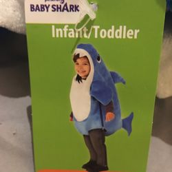 Toddler Baby Shark Costume 3T-4T