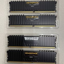 Corsair Vengeance LPX 64GB (4 X 16GB) DDR4 Dram 2666Mhz Memory - 4 Pieces Ram