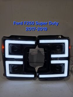 Ford F250 Super Duty 2017-2019 Headlights